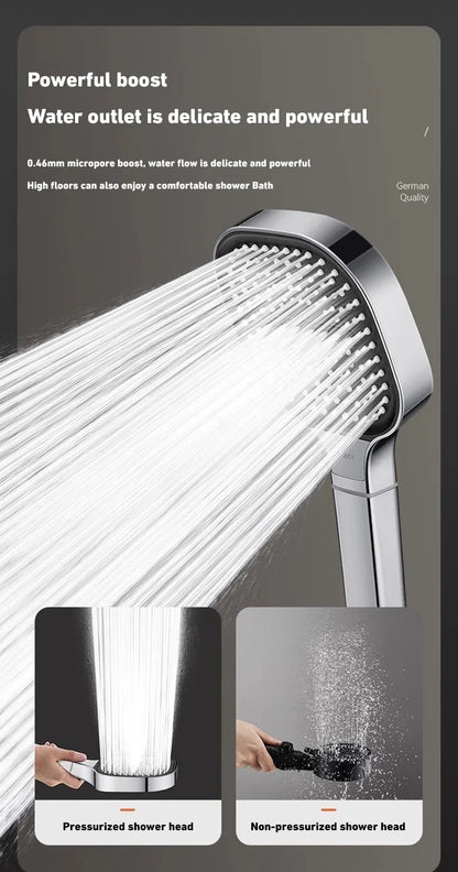 3 Speed Filtered Shower Head